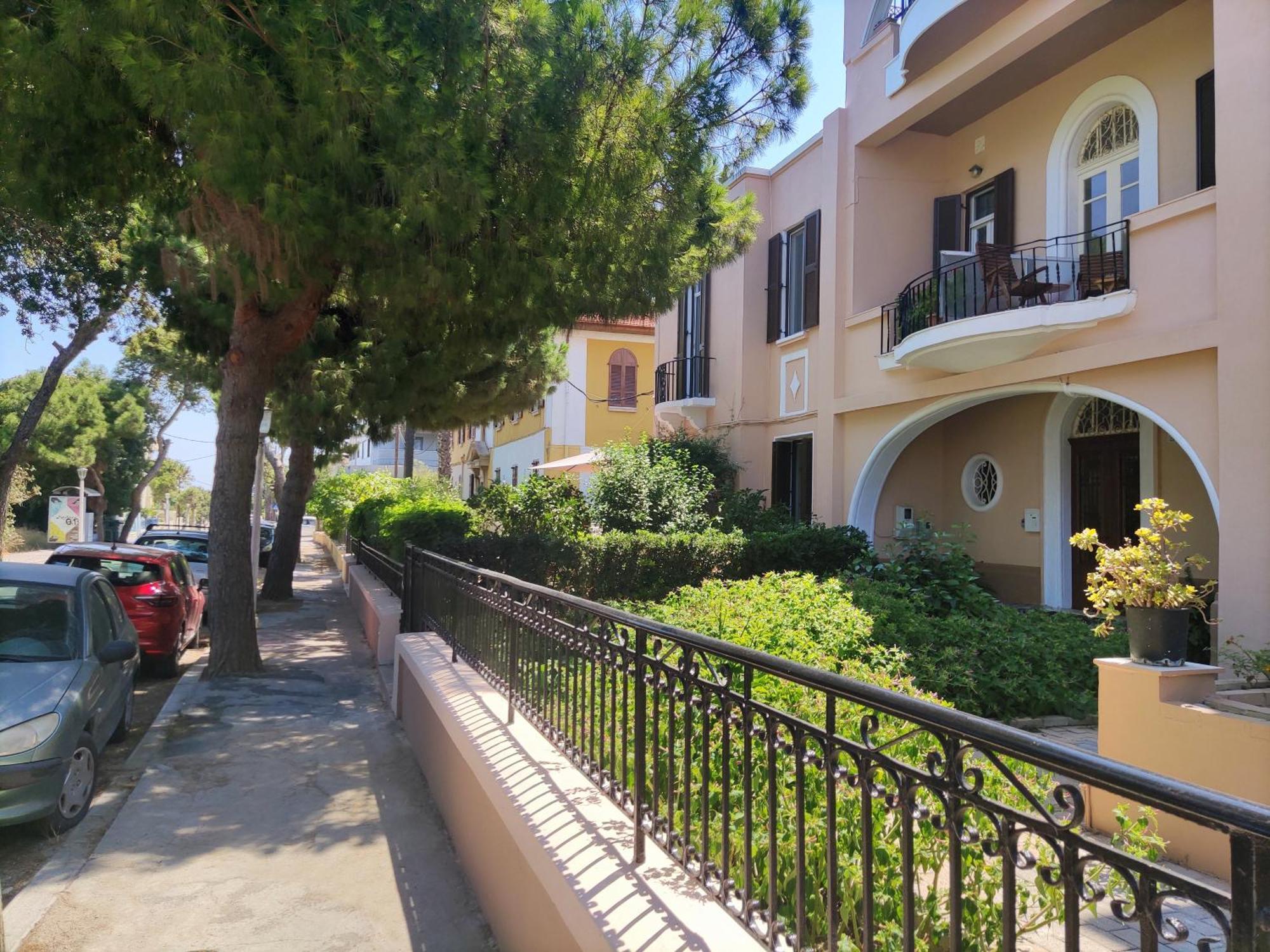 Apartamento Italian Flair With A View Rhodes City Exterior foto
